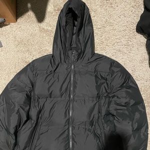 Champion® men's puffer jacket w/hoodie